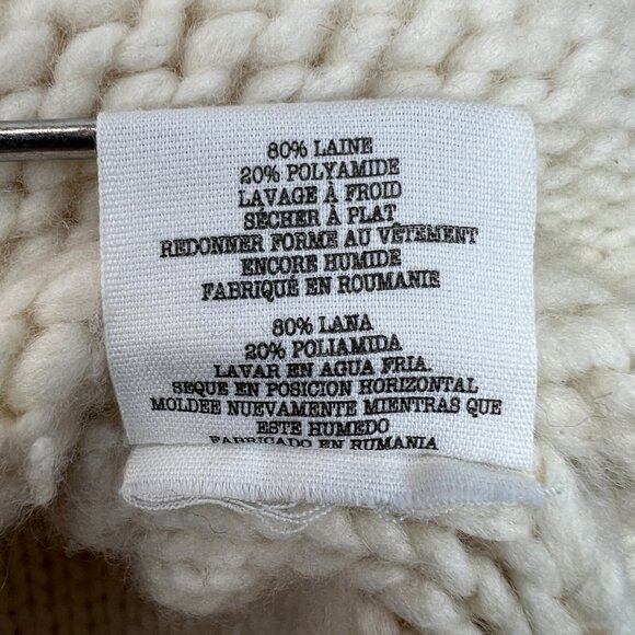 YMC You Must Create Womens Jumper Sweater Wool Blend Minimalist Oversized Medium - Picture 13 of 14